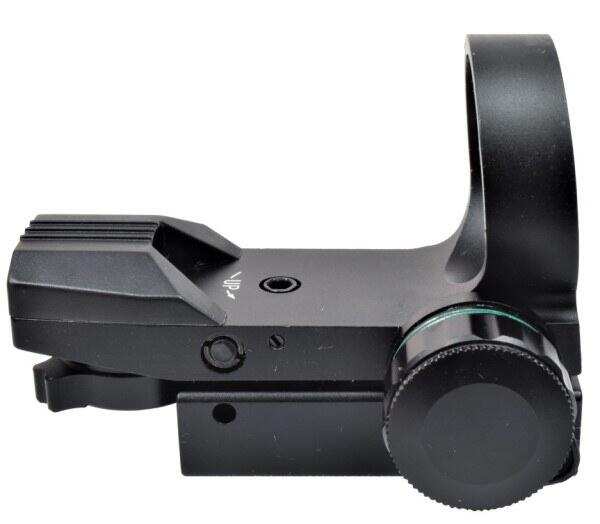 Sigtet har 4 forskellige muligheder inden for prikker, både kryds, cirkel, prik osv.