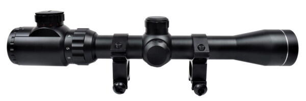 Med dette sniper sigte har man muligheden for at justere vind og elevation