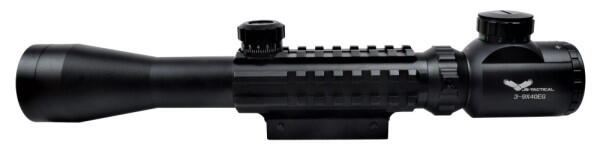 Dette sigte har rail system på siderne, dette gør det let at påsætte f.eks. sigtemidler