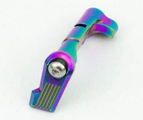 Regnbuefarvet Heat Gradation magasin catch med justerbar vinkel