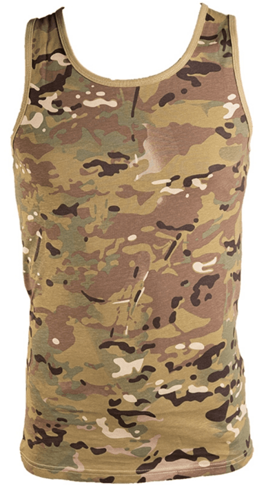 Denne tanktop er fra miltec, og lavet i 100% bomuld