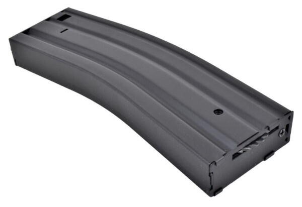 Selve magasinet er konstrueret i metal