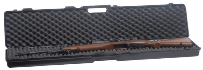 Denne våbenkuffert er lavet i plastik, hvilket beskytter ens airsoft riffel fra ridser osv.