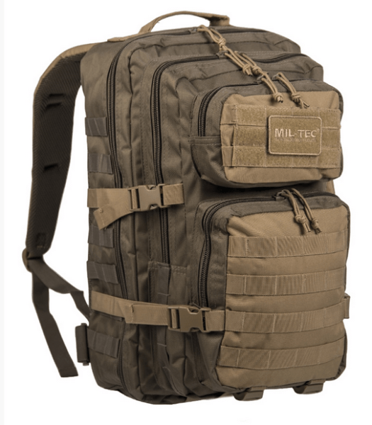 Dette er en Ranger grøn / Coyote rygsæk