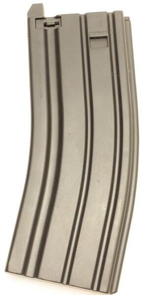 Dette magasin er lavet i plast, og passer til en Manuel Armalite M15 fra ASG