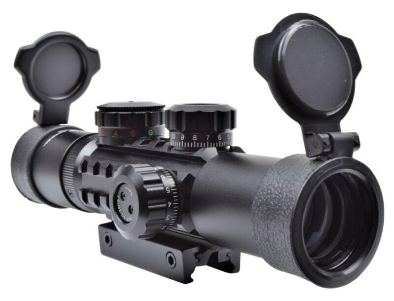 Airsoft har mellem 3 til 9 gange zoom