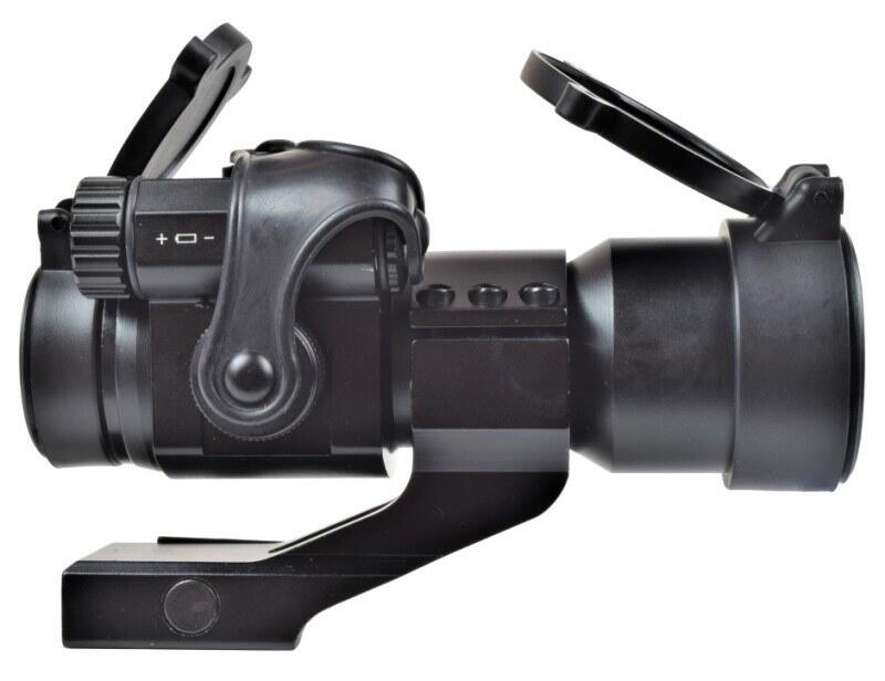 Sigtet har flere lysstyrker og har mulighed for rød/grøn optik