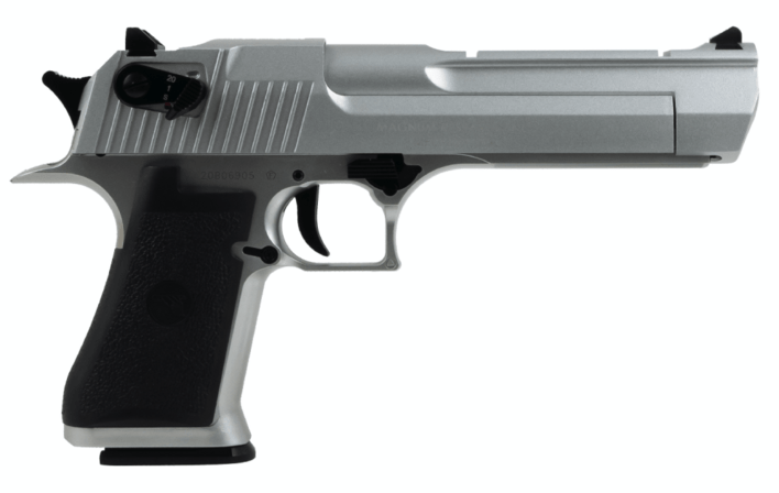 Pistolens slæde er konstrueret i metal, loweren er lavet af hård ABS plast