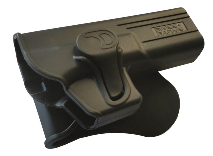 Hylsteret er quick release, så man let kan få sin pistol ind og ud af hylsteret