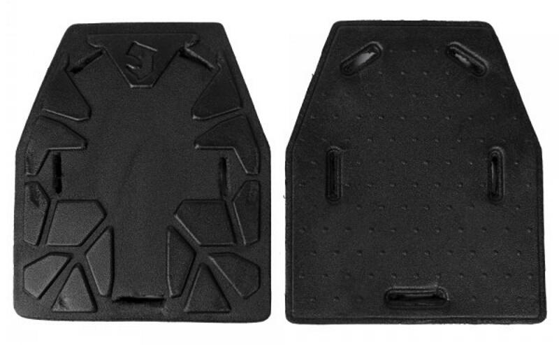 Disse plader sider på indersiden af vesten, for at øge komforten for hardball spilleren