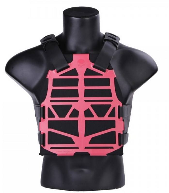 Denne vest vejer stortset intet, da selve vesten er meget minimalistisk og er lavet til at kunne svømme med