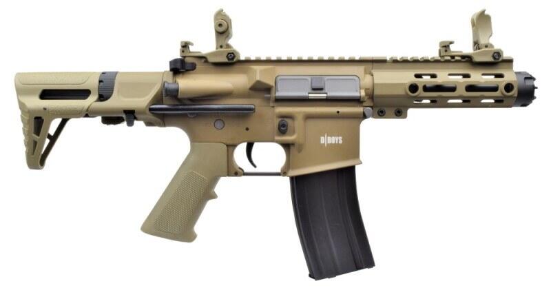 Denne riffel er perfekt til CQB og har en PDW stil kolbe