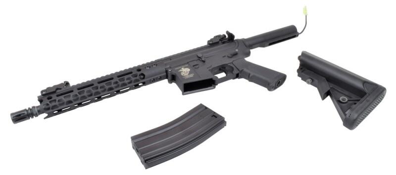 Riflen er elektrisk og helt perfekt til begyndere