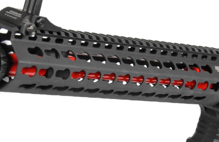 Her finder man et aluminiums keymod rail system