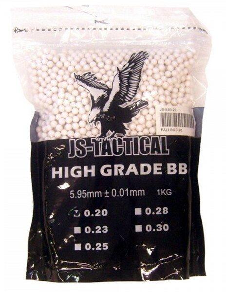 Her har man 5000 stk hardball 0,20 grams kugler