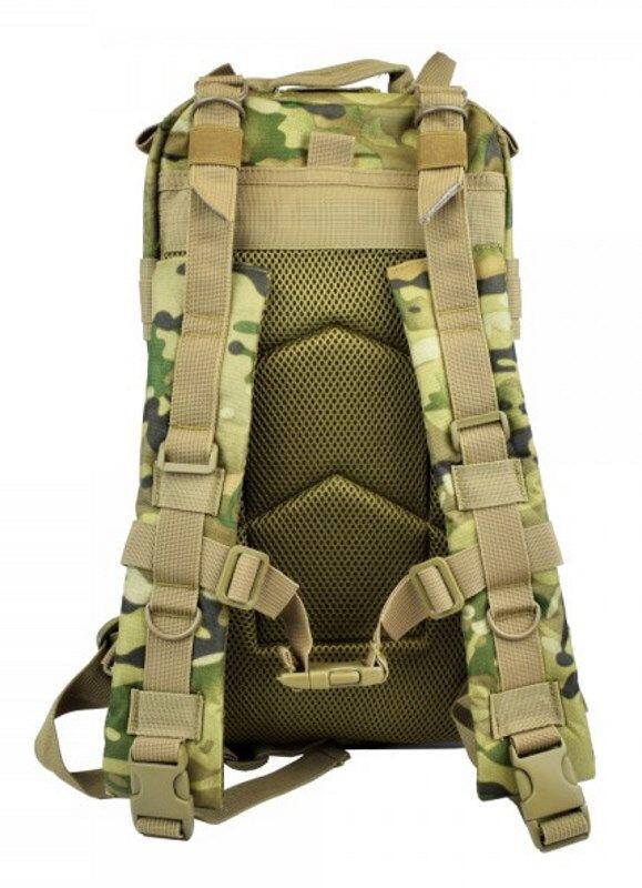 Rygsækken kommer med 2 stropper til skuldrene, samt en til hoften