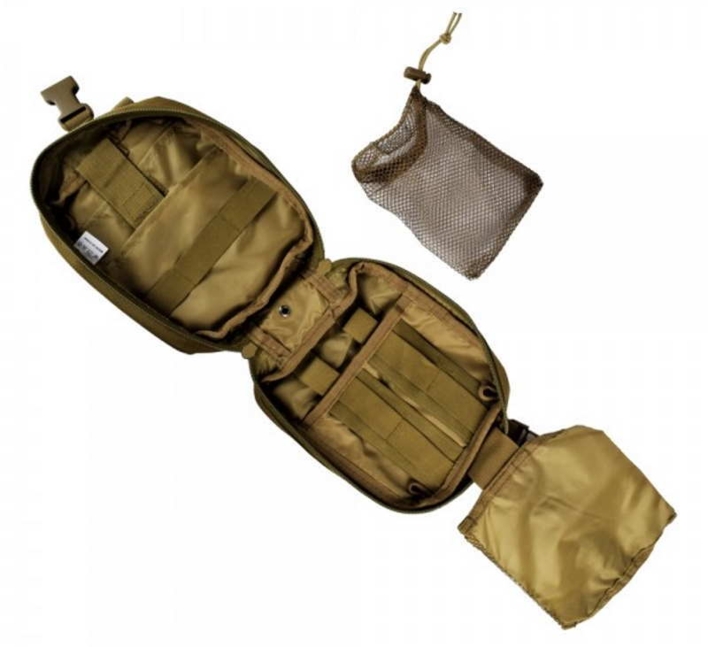 Lommen er inddelt i forskellige rum, så man let kan organisere sine ting