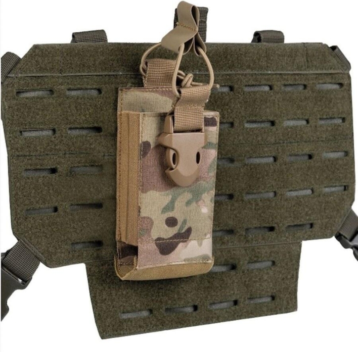 Denne lomme er meget stretchy og passer til de fleste lommer, så som UV-5R fra Baofeng