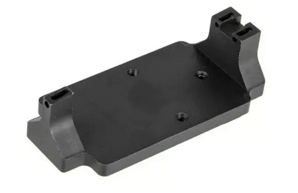 Denne montage er konstrueret i metal, og gør det muligt at bruge RMR sigter