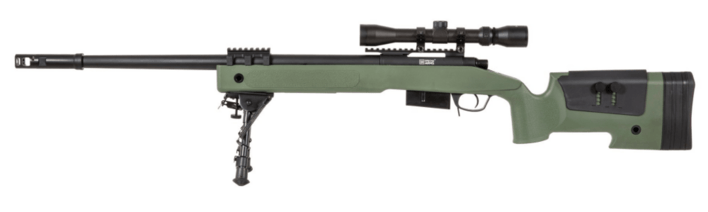 Denne sniper kommer inkluderet med alt på billedet