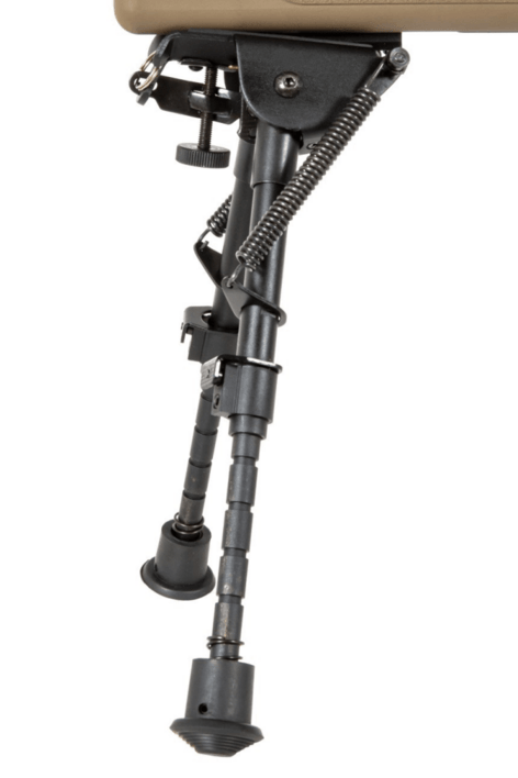 Bipod på denne riffel er inkluderet