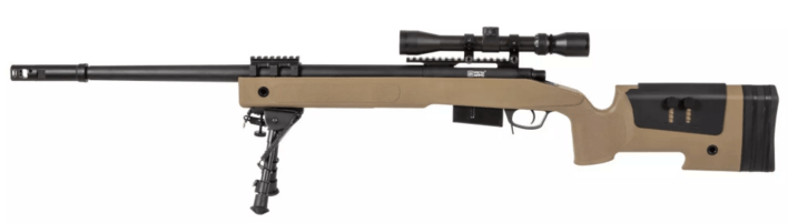 Denne sniper er VSR 10 kompatibel, hvilket gør den let at opgardere