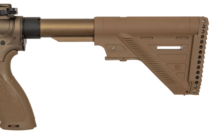 Kolben er justerbar, og kan tilpasse de flestes armlængder