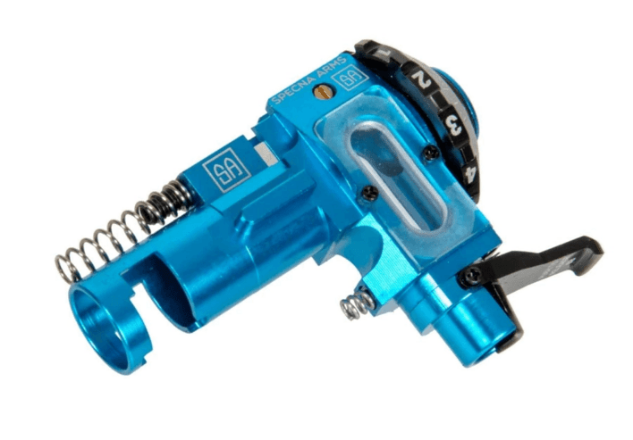 Kammeret er lavet i stærk aluminium