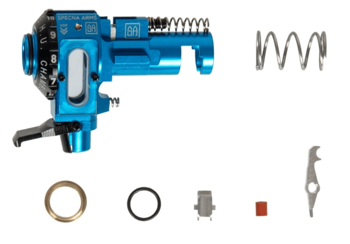 Dette kammer sikre en let måde at lave R-hop samt normal stil hop-up