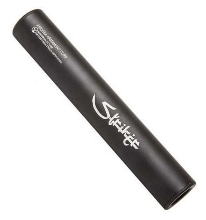 Denne lyddæmper er lavet til at passe med Amoebas striker linje