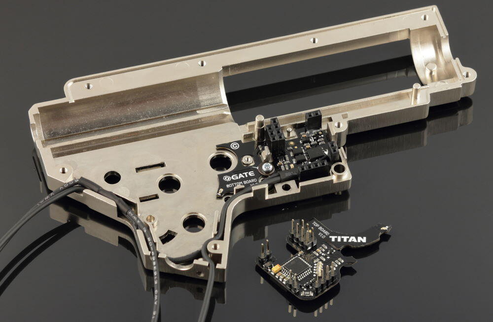 Sådan ser mosfet ud monteret i en gearboks