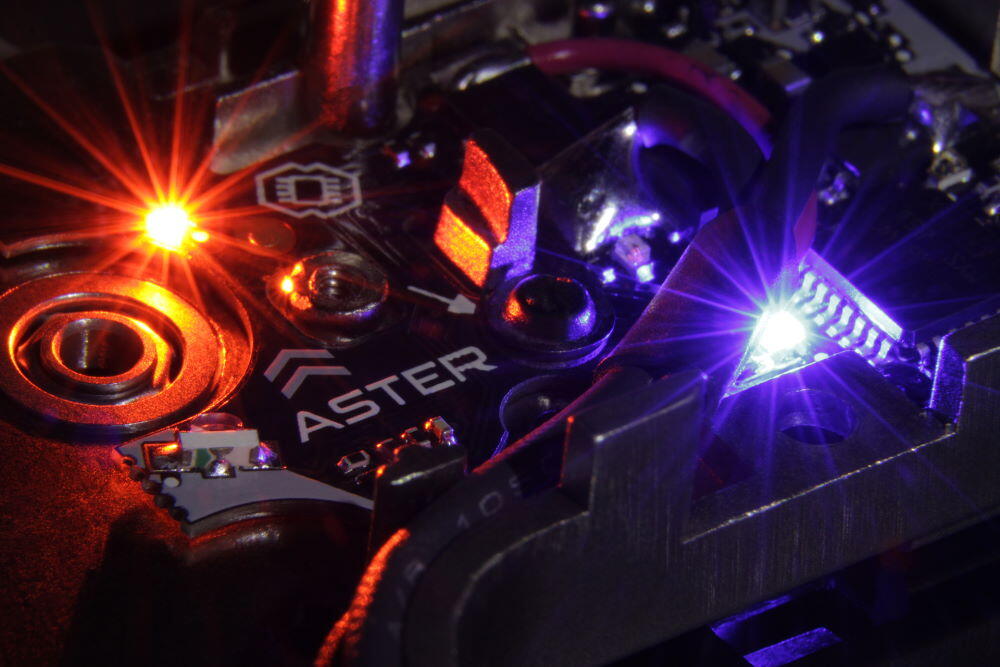 Her kan man se flere af sensorer på dette mosfet