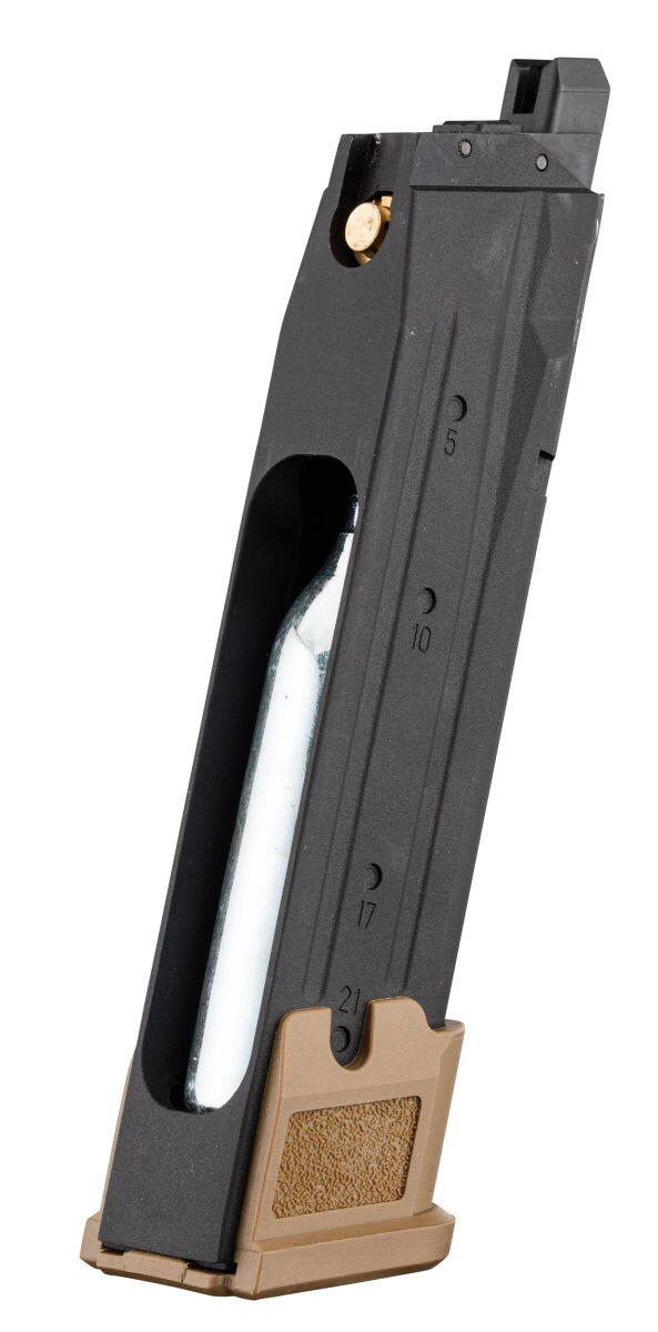 Selve magasinet passer både til M17 og M18 fra Sig Sauer