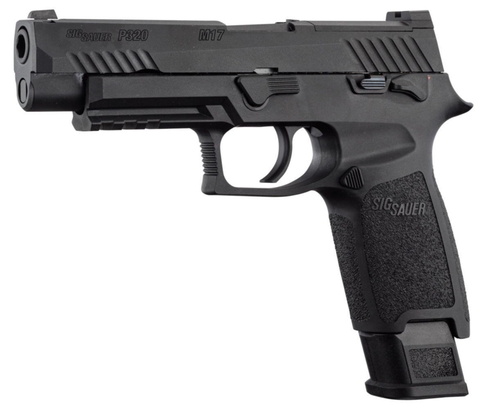 Denne pistol kan der monteres et RMR sigte på toppen af