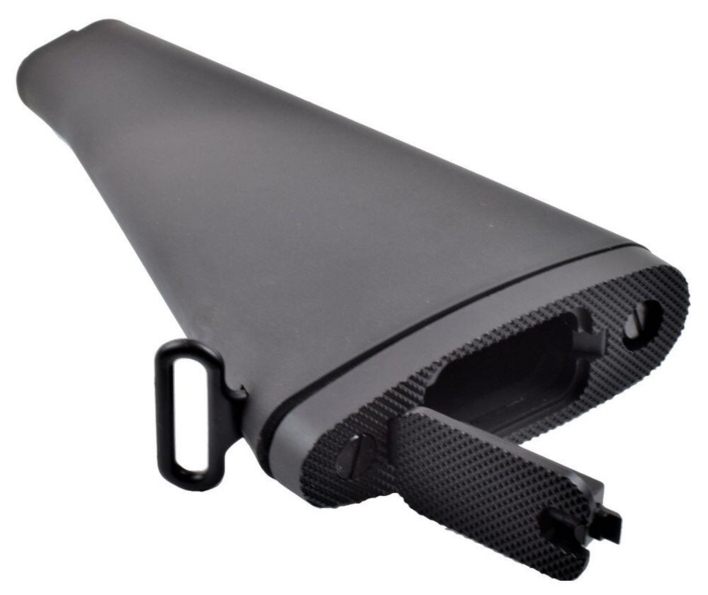 Med denne kolbe er det muligt at bruge ekstremt store batterier