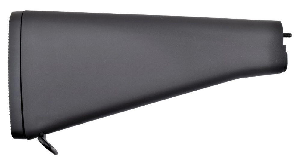 Denne kolbe er lavet af polymer med forskellige dele af metal