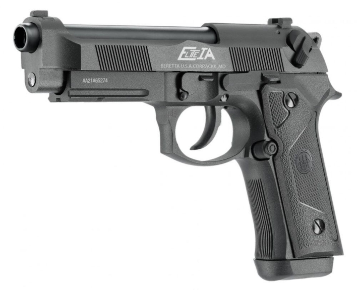 Denne pistol er konstrueret i fuld metal, med beretta greb skaller af plast