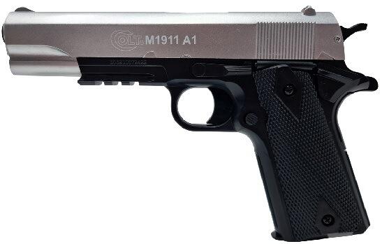 Hardball pistol med metal.