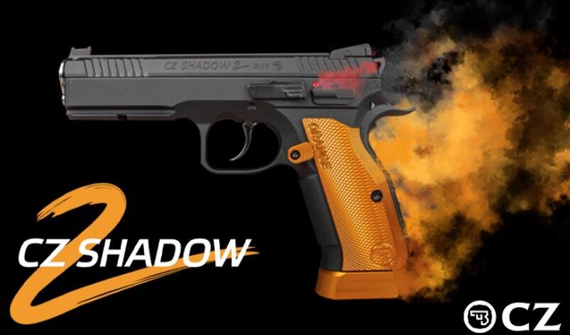 CZ Shadow 2 Orange Special Edition.

Boasting several enhancements, the orange-clad special edition is sure to be a must-have airsoft pistol for fans of the original Shadow 2, and for those collectors looking for the next statement piece for their display cabinet.