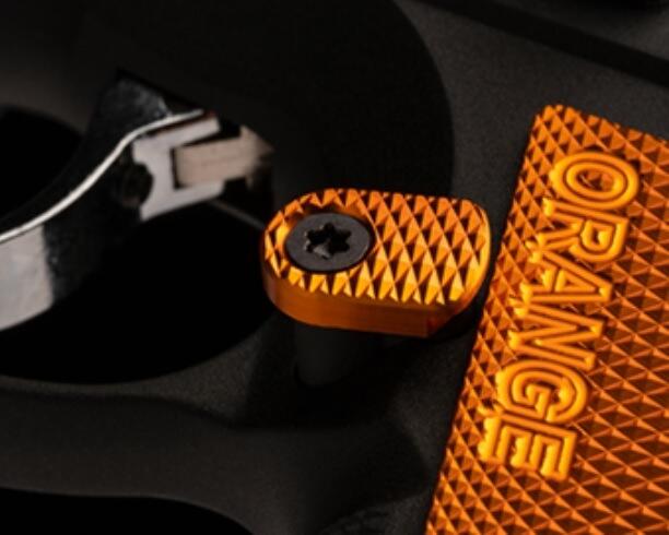 Full CNC 6061 Aluminium Mag Release

The Shadow 2 Orange has a precision-engineered, full CNC 6061 aluminium mag release for smoother functionality and durability. Sporting the same stunning colour scheme, it fits in effortlessly with the rest of the pistol.