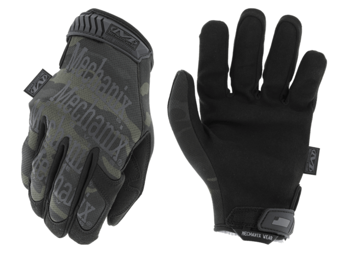 Disse handsker kommer i en flot multicam sort farve