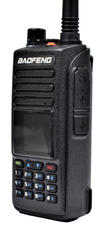 Radio har et kenwood stik til headset