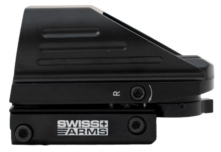 Selve sigtet kan skiftes iforhold til reticles