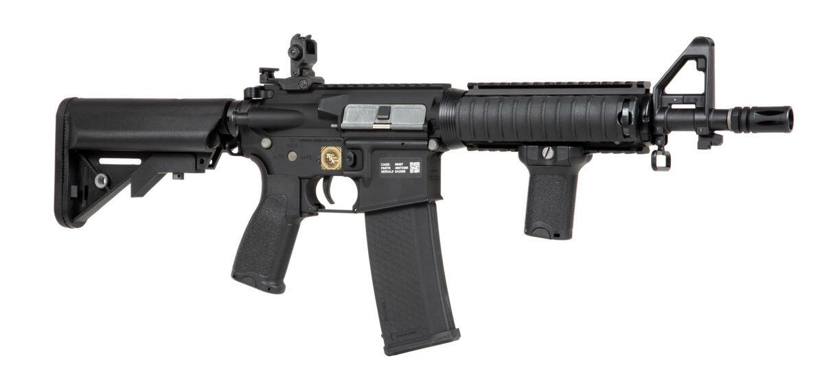 Internt har denne riffel et Gate Mosfet