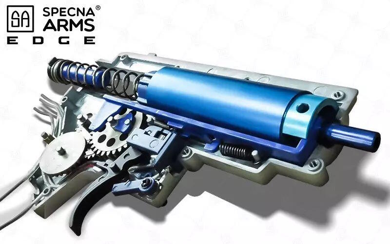 Denne riffel er lavet med en Orion Defence forstærket gearboks