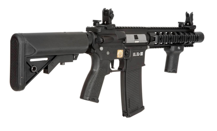 Denne riffel kommer med 2x midcaps