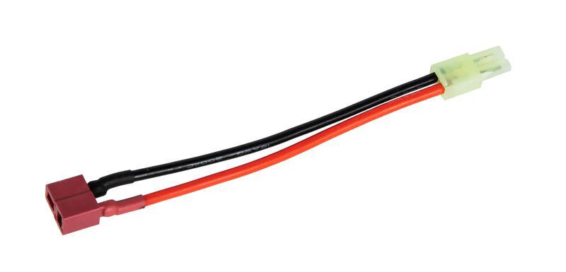 Med dette stik kan man bruge et tamiya stik på en riffel monteret med deans