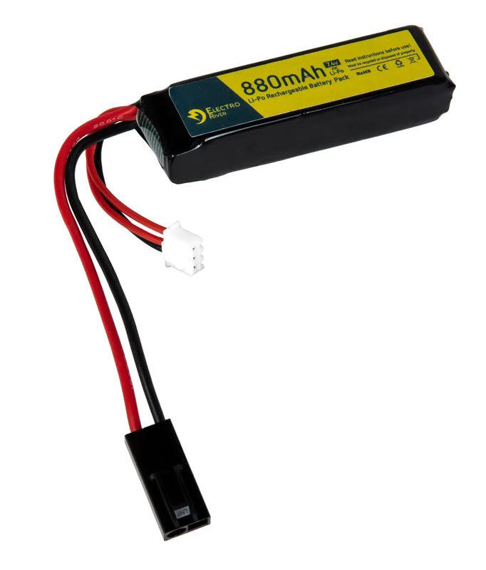 Dette batteri er lille, så det passer i stortset alle rifler