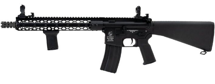 Denne riffel kommer uden batteri og lader