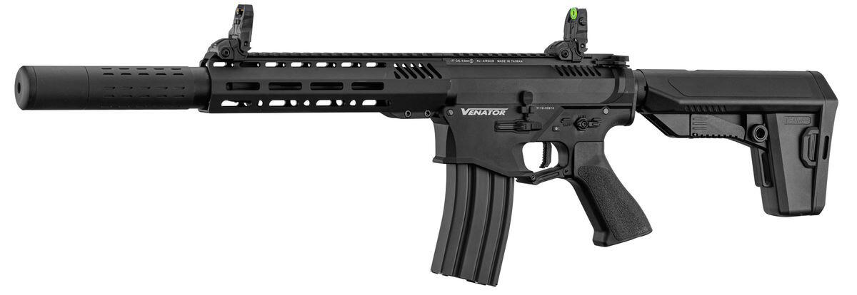 Eksternt medfølger fiber optiske iron sights